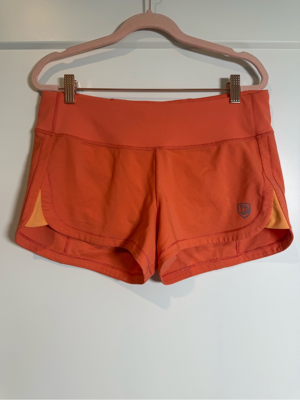 Goal Five Women’s Coral Running Athletic Shorts Size Medium Built-In Liner